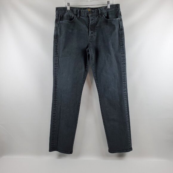Lucky Brand Mens Too Tough To Die Button Fly Jeans Heritage Slim Black 37X32 - Picture 1 of 12